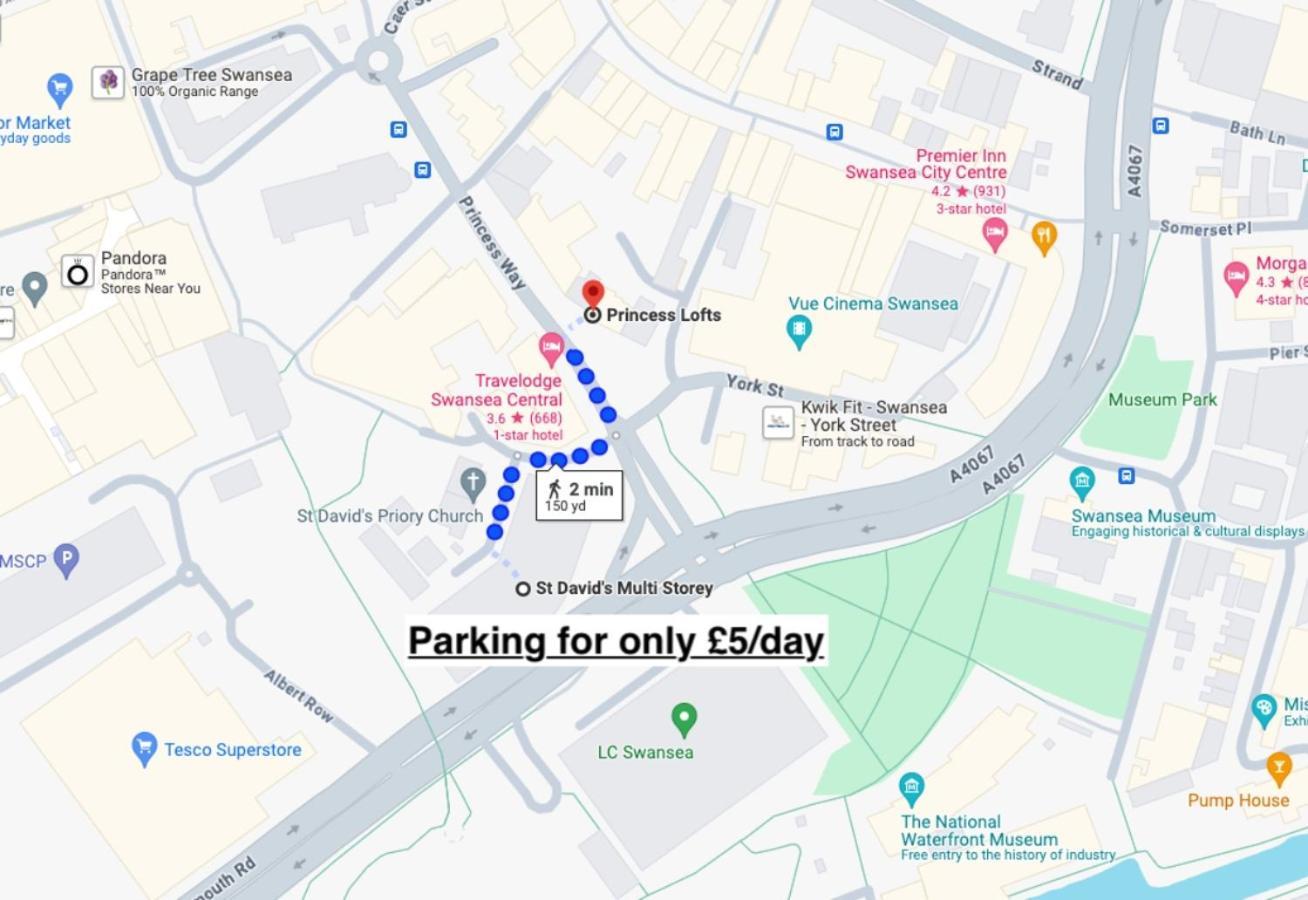 Princess Lofts Centre With Nespresso Coffee Machines & New Fast Wifi By Stayright *